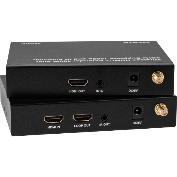 Main product image for Wireless 5 GHz HDMI Extender 1080p 100m/328 ft. 184-452